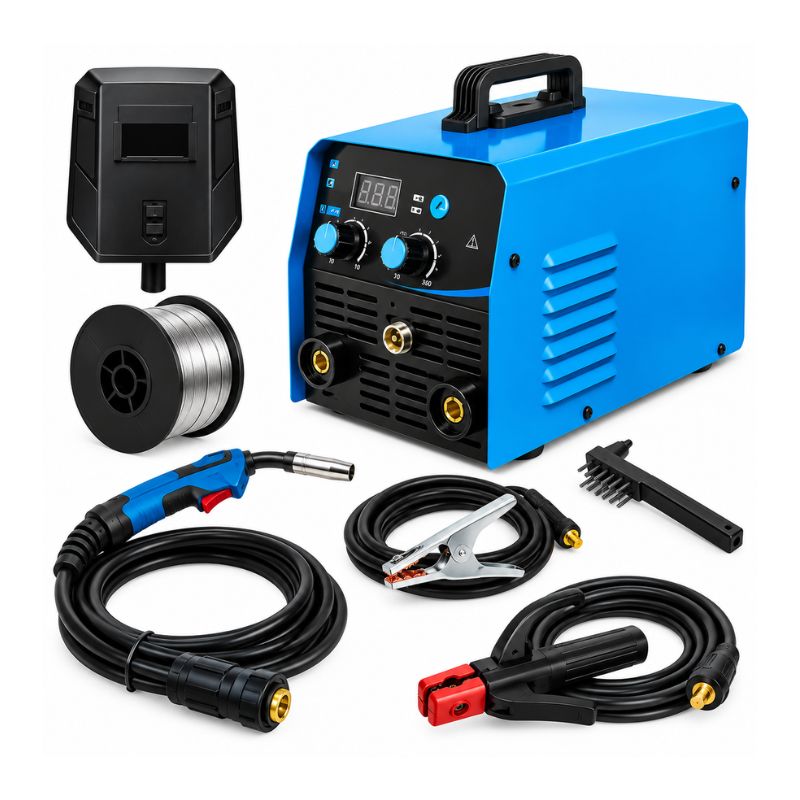 Máquina Soldadora MIG 350A Inverter IGBT MMA + Accesorios
