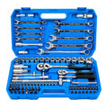 Kit Herramientas Mecánicas 82 Piezas Dados Llaves Chicharras