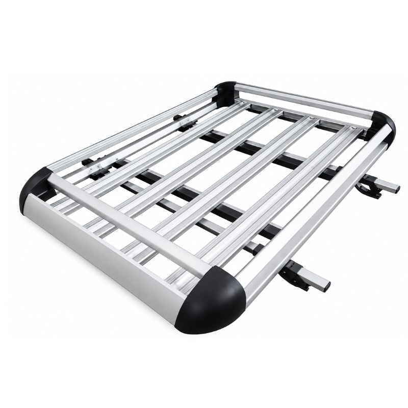 Parrilla Porta Equipaje de Techo Aluminio 127 x 90 cm Universal