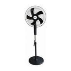 Ventilador de Pedestal 16 Pulgadas 4 Velocidades 220V Negro