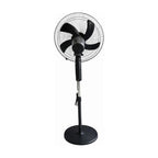 Ventilador de Pedestal 16 Pulgadas 4 Velocidades 220V Negro