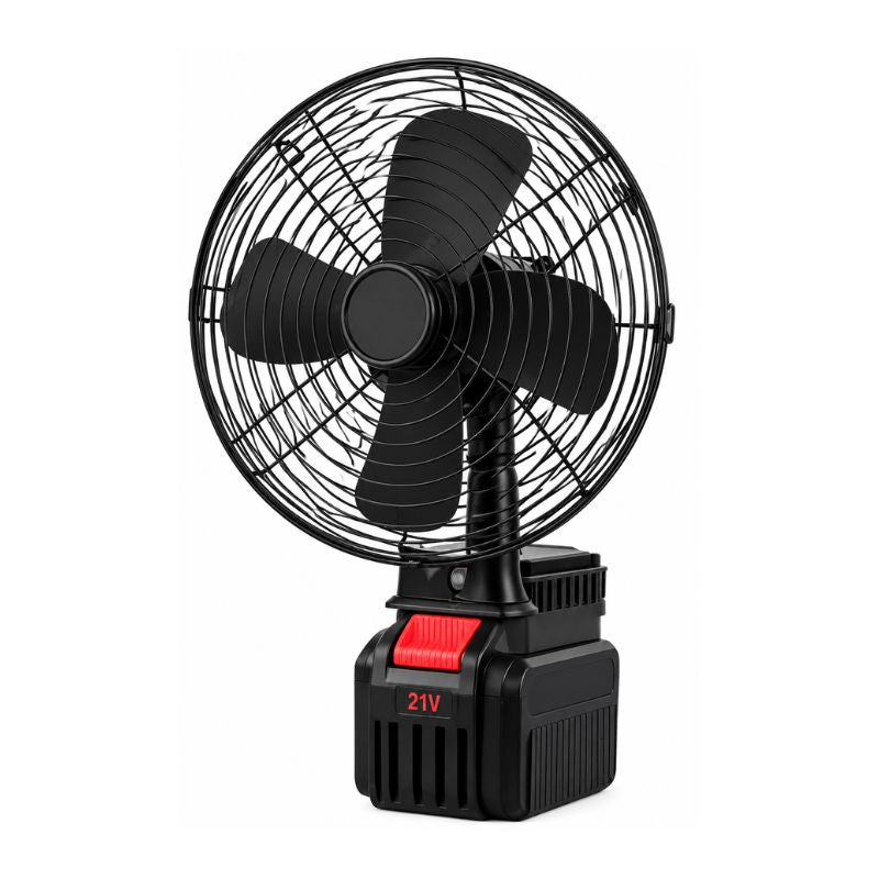Ventilador Portátil Inalámbrico 22 cm Batería 21V 2 Velocidades