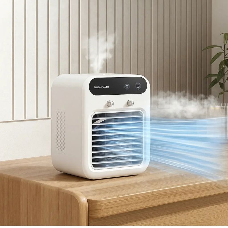 Mini Aire Acondicionado Portátil Enfriador Ventilador Humidificador
