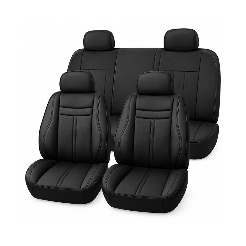 Set Fundas para Asientos de Auto 5 Plazas Delanteros y Traseros