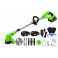 Cortadora de Césped Inalámbrica Desbrozadora Orilladora Inalámbrica 98V con 2 Baterías y Accesorios
