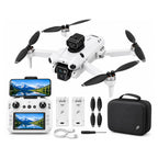 Drone S101 MAX con Cámara 4K, Control con Pantalla, 2 Baterías y Bolso de Transporte