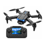 Drone E99 Plegable Cámara Dual WiFi Control con Pantalla 2.4GHz