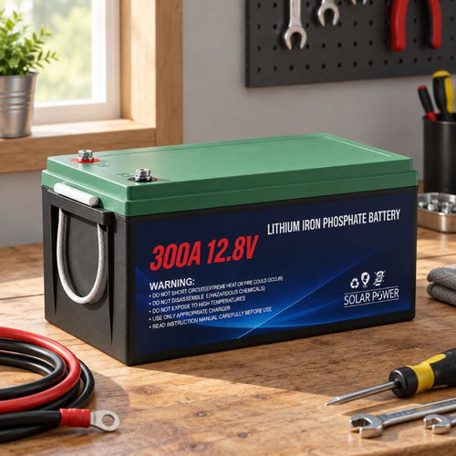 Batería De Litio LiFePO4 12.8V 300Ah Para Sistema Solar