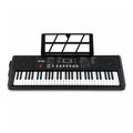 Teclado Musical Electrónico 61 Teclas BD-669 con Pantalla LED y Función Aprendizaje