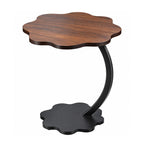 Mesa Lateral Auxiliar Para Sofá Diseño Curvo 40x40x60 Cm