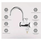 Llave Eléctrica Calentador Agua Instantáneo 3000W 220V