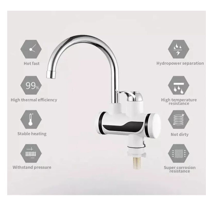 Llave Eléctrica Calentador Agua Instantáneo 3000W 220V