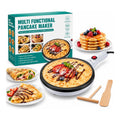 Máquina Eléctrica Multifuncional para Panqueques Crepes y Tortillas Antiadherente