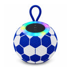 Parlante Bluetooth Portátil Balón de Fútbol YUNUO YN-1508 con Luz LED RGB y MicroSD