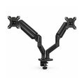 Soporte Doble para Monitor de 17 a 32 Pulgadas con Brazos Articulados Negro