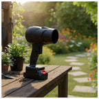 Soplador Inalámbrico Turbina 1050W 48V Recargable Negro