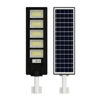 Foco Solar LED Exterior 1400W Con Panel Sensor Movimiento Control Remoto