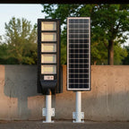 Foco Solar LED Exterior 1400W Con Panel Sensor Movimiento Control Remoto