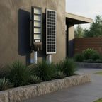 Foco Solar LED Exterior 1400W Con Panel Sensor Movimiento Control Remoto