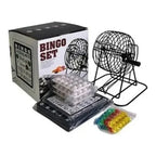 Juego De Bingo Completo Con Tómbola Bolas Cartones Y Fichas
