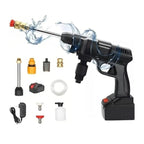 Pistola Hidrolavadora Inalámbrica 300W 48V Portátil Con Accesorios