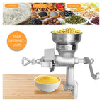 Molino Manual De Granos Maíz Café Semillas Especias Hierro Fundido