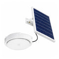 Foco Solar LED 60 LEDs Con Panel Externo 19 Cm Control Remoto Blanco 1500w