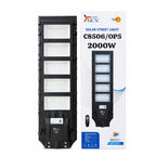 Foco Solar LED 2000W Exterior IP67 Con Control Remoto Luz Blanca