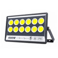 Foco LED Proyector 600W IP66 Exterior 6000K Alta Potencia