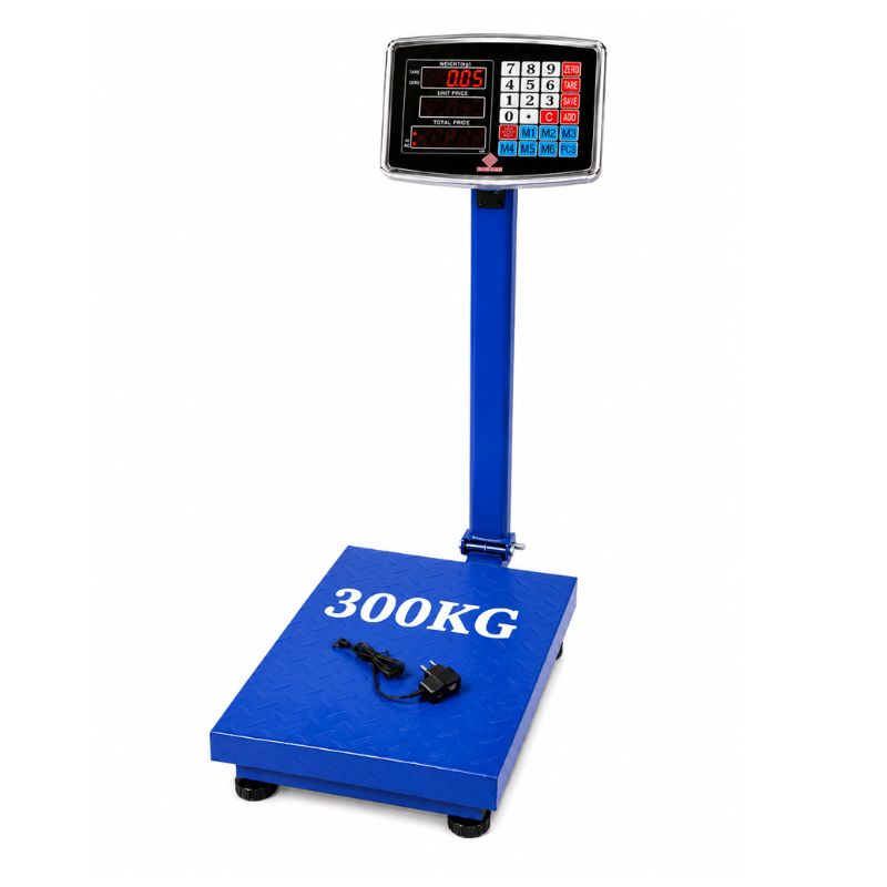 Balanza Digital De Plataforma 300 Kg Con Torre Y Display LED