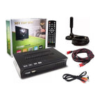 Decodificador TV Digital ISDB-T Full HD 1080p con Antena y HDMI