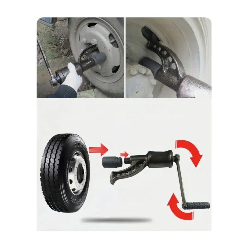 Llave Multiplicadora De Torque 1:64 4800 Nm Para Camión Con Maleta