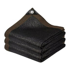 Malla Sombra 5x5 Metros 90% Bloqueo UV Negra Con Ojales Sombrilla